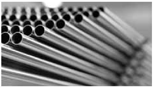 Abbildung der Produktgruppe Edelstahl-Instrumentierungsrohre 316